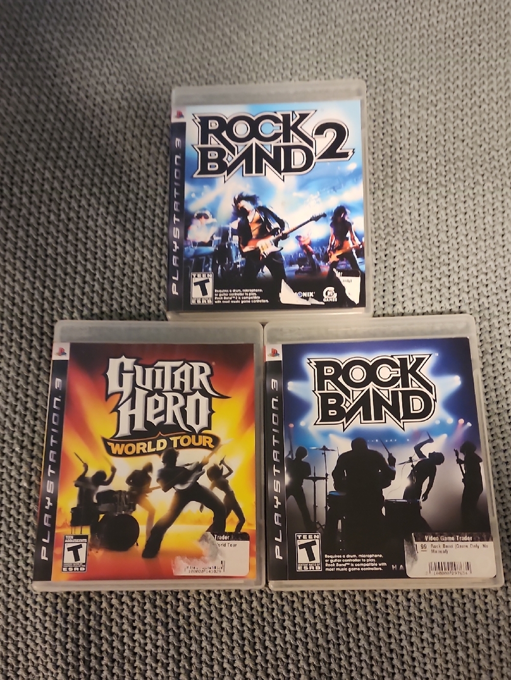 Rock Band And Guitar Hero Games (PlayStation 3)